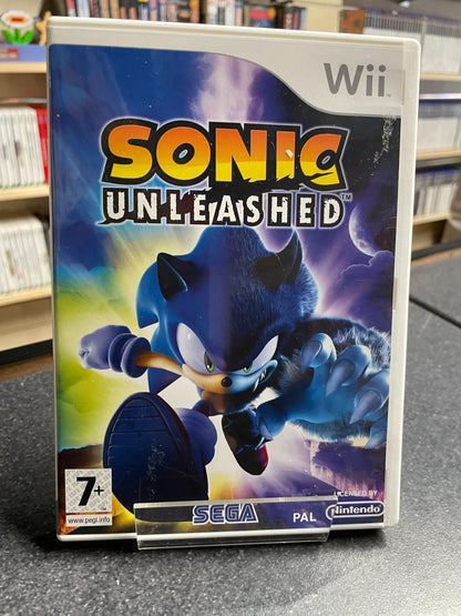 Sonic Unleashed - Nintendo Wii  - Boxed with Manual