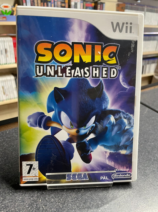 Sonic Unleashed - Nintendo Wii  - Boxed with Manual