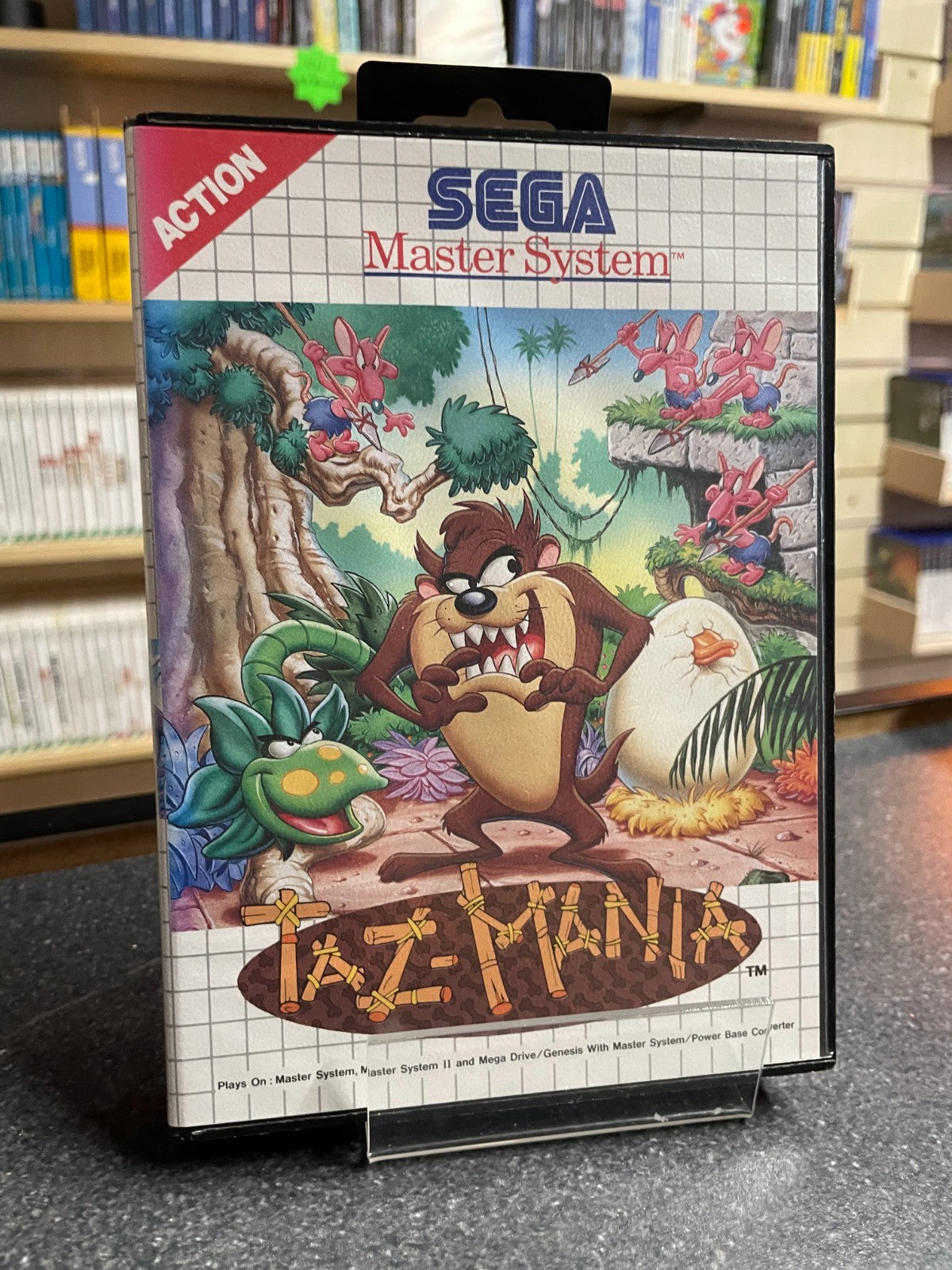 Taz-Mania - Sega Master System - Boxed with Manual