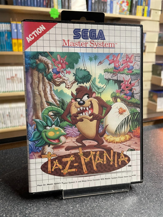 Taz-Mania - Sega Master System - Boxed with Manual