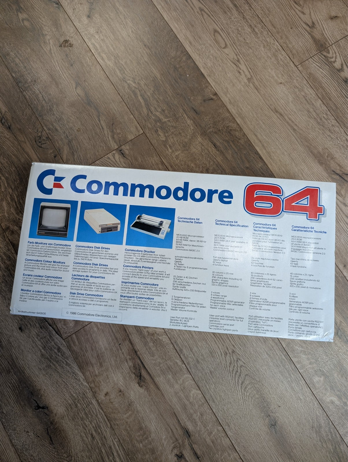 Commodore 64c C64C - Light Fantastic - Boxed with 25+ games - No Light Gun