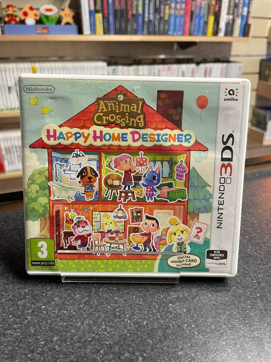 Animal Crossing: Happy Home Designer - Nintendo 3DS  - Boxed with Manual