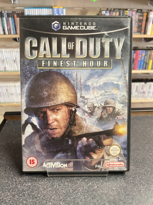 Call of Duty: Finest Hour - Nintendo GameCube  - Complete with Manual