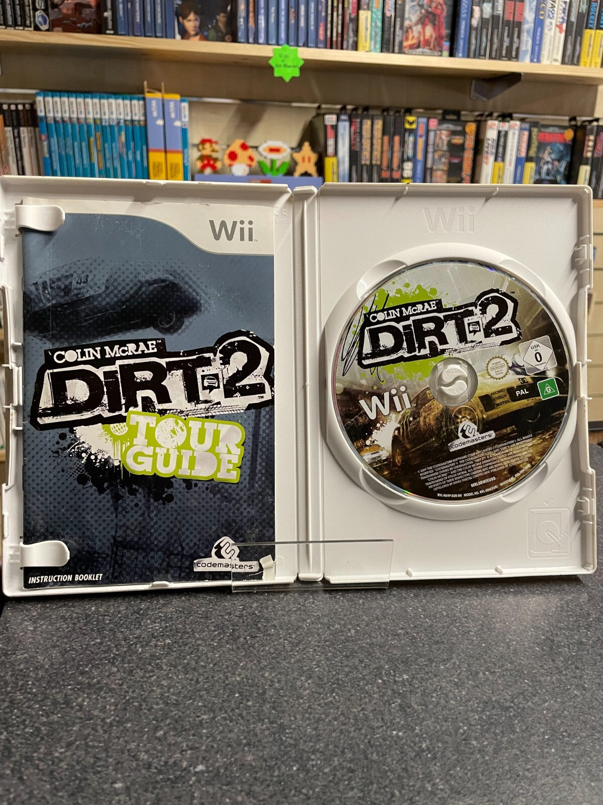 Dirt 2 - Nintendo Wii - Complete with Manual