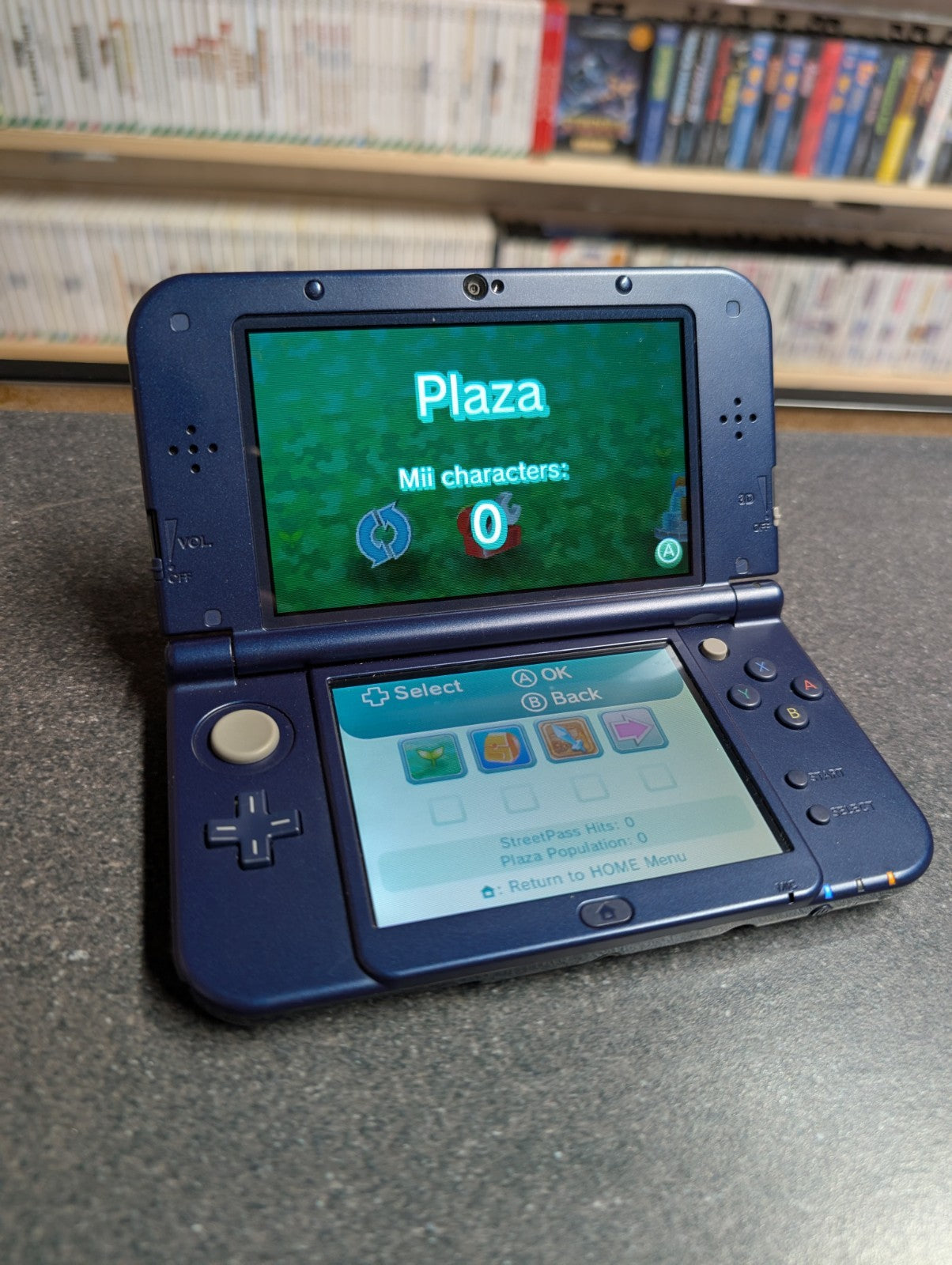 New Nintendo 3DS XL - Metallic blue - Tested