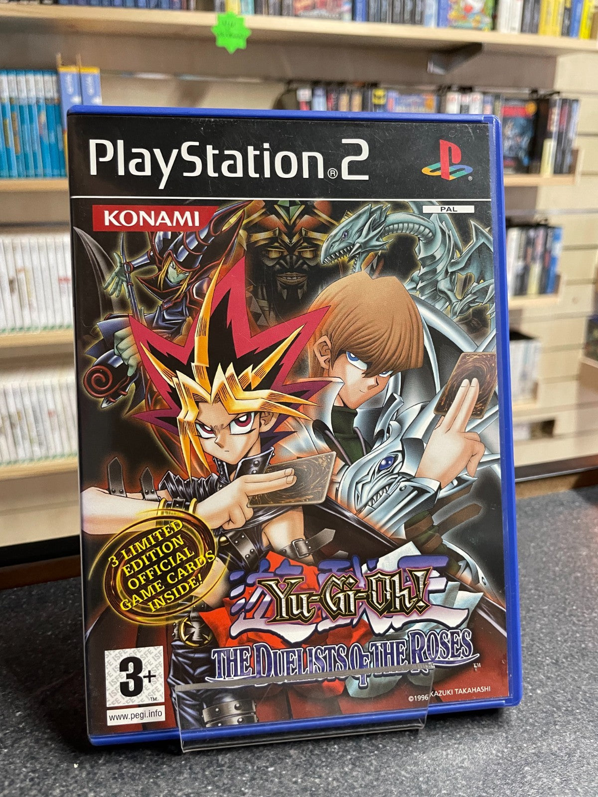 Yu-gi-oh! The Duelists of the Roses - Sony Playstation 2 PS2 - Boxed w/Manual