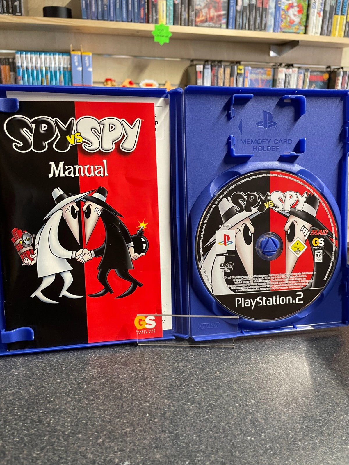 Spy vs. Spy - Sony Playstation 2 PS2  -Boxed with Manual