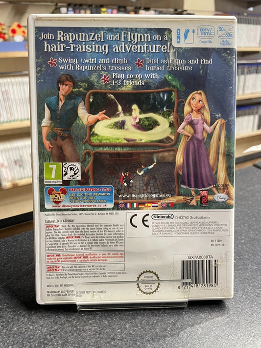Disney Tangled - Nintendo Wii  - Boxed with Manual