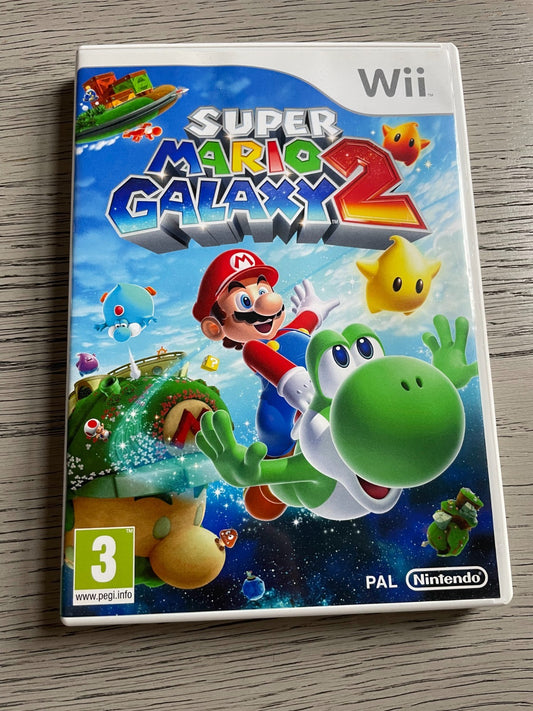 Super Mario Galaxy 2 - Nintendo Wii - Complete with Manual