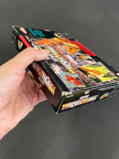 WWF Super Wrestle Mania  - SNES - Boxed with Manual + Poster - USA