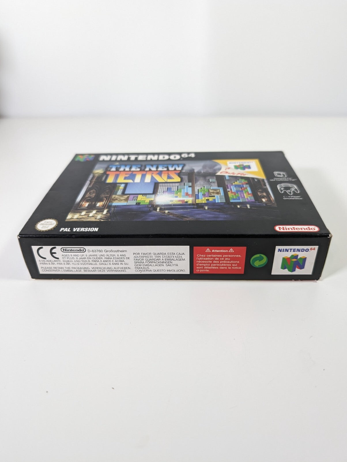 The New Tetris - Nintendo 64 N64 - Boxed & Complete - Very Good Condition