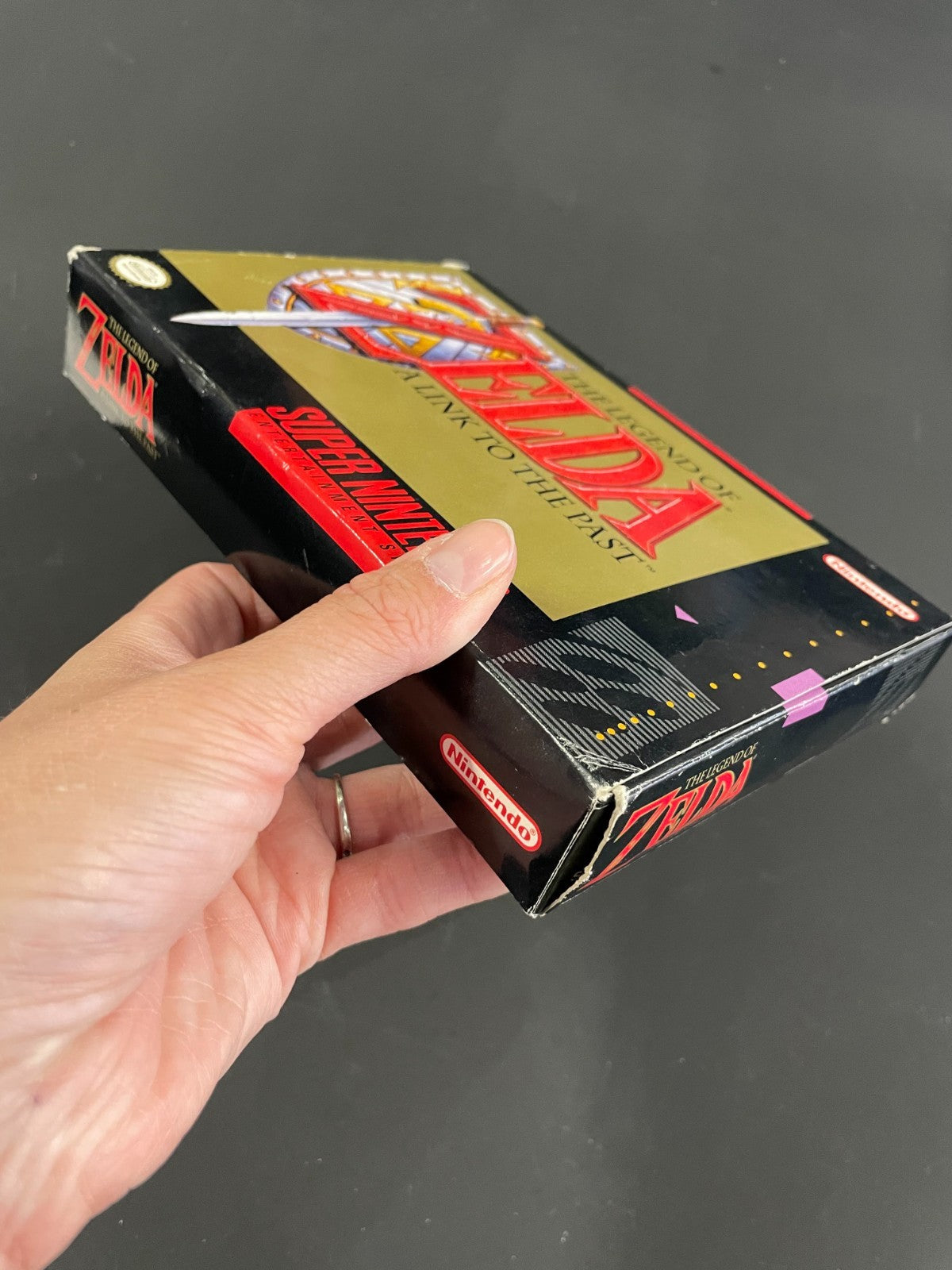 The Legend of Zelda  - SNES - Boxed with Manual + Poster + Map - USA