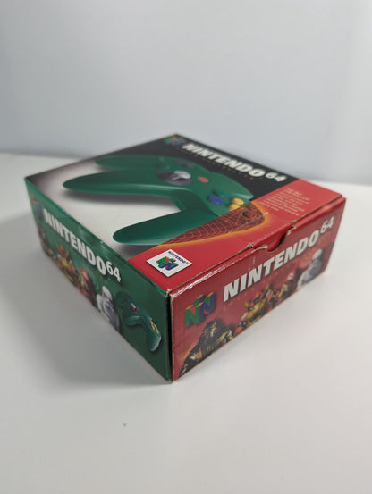 Nintendo 64 N64 Green Controller - Boxed - Tested VGC
