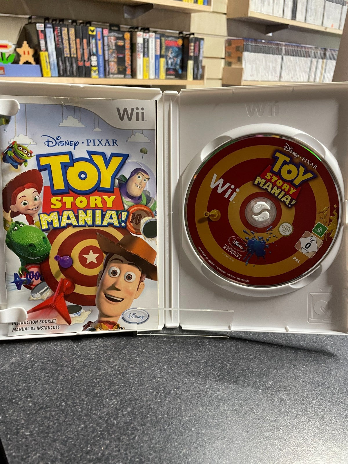Disney Pixar Toy Story Mania! - Nintendo Wii  - Boxed with Manual