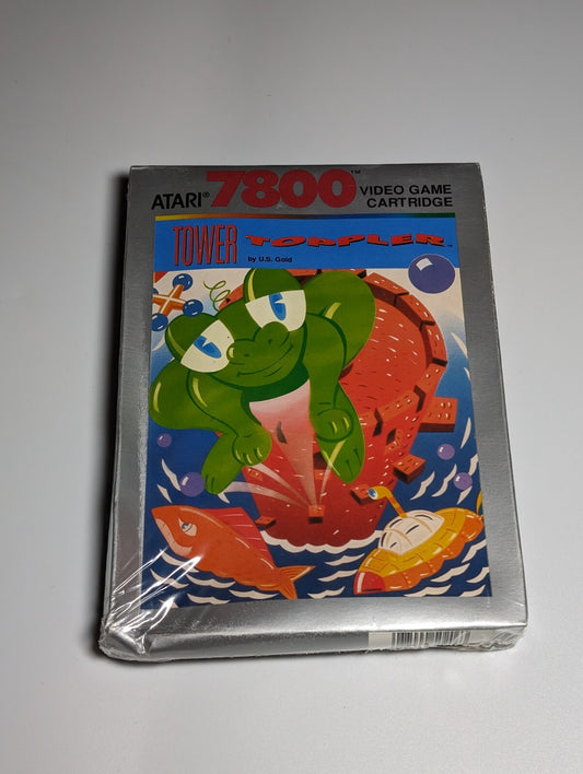 Tower Toppler - Atari 7800 - Brand New & Sealed (See Description)