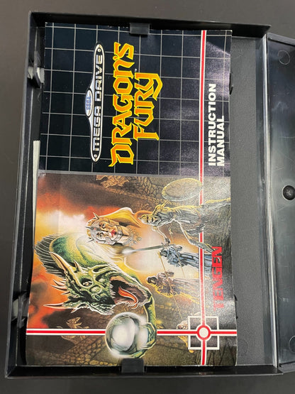 Dragon's Fury - SEGA Mega Drive  - Boxed with Manual - VGC