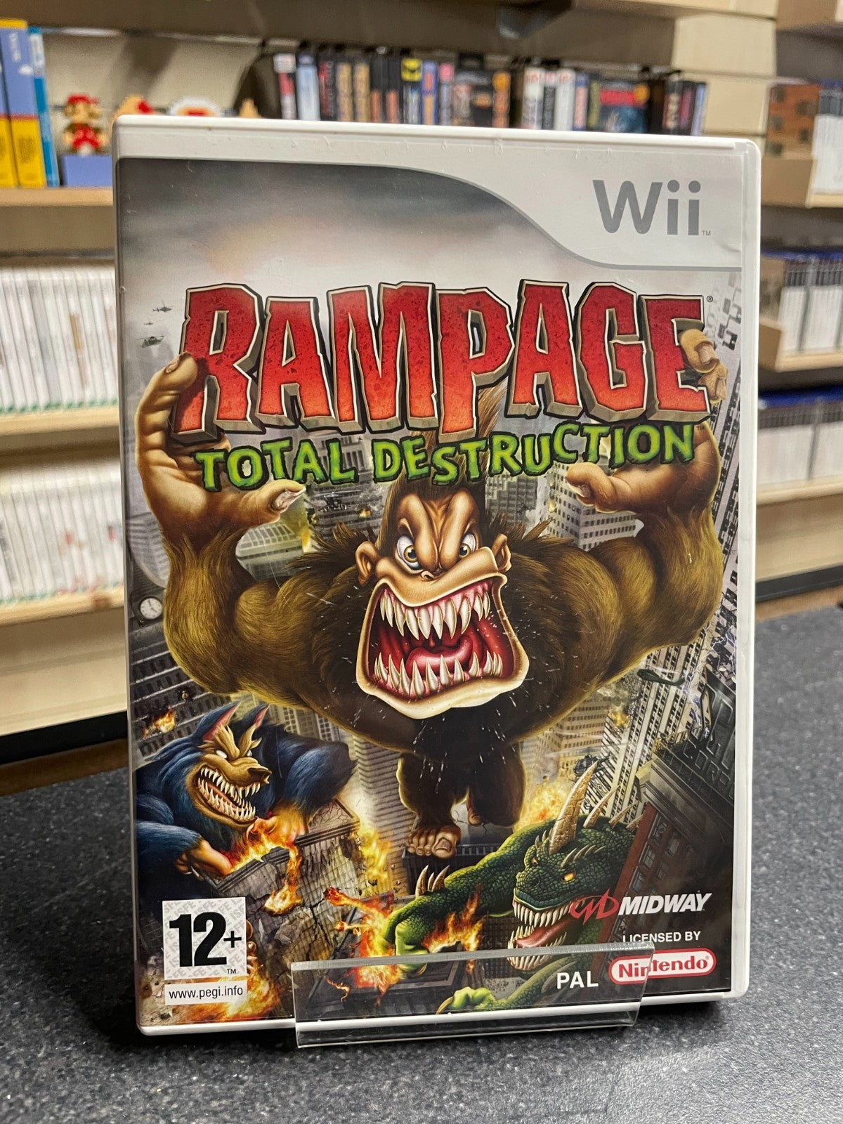 Rampage: Total Destruction - Nintendo Wii  - Boxed with Manual