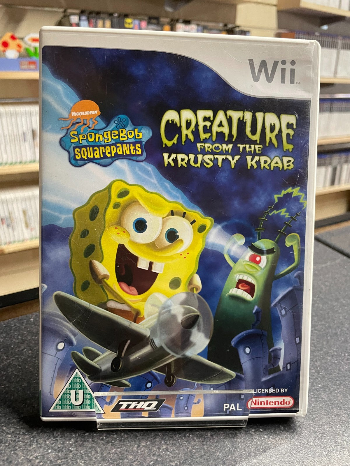 Spongebob Squarepants: Creature from the Krusty Krab - Nintendo Wii  - Boxed
