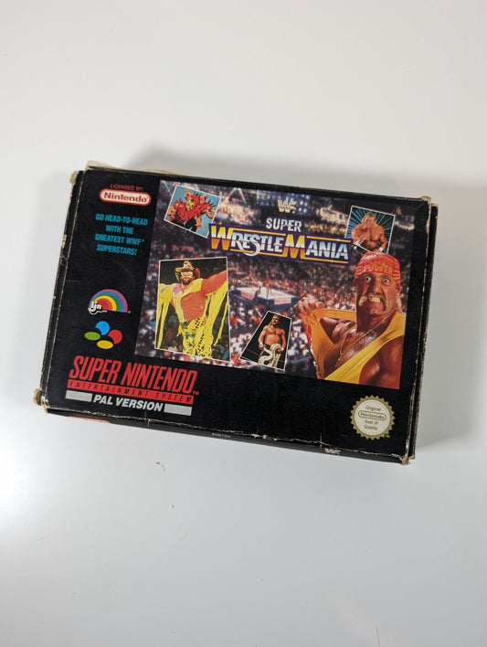 WWF Super Wrestlemania - Nintendo SNES - Boxed No Manual