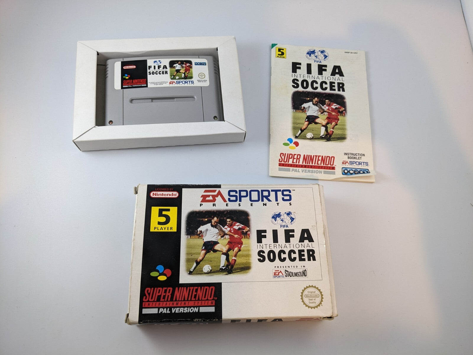 FIFA International Soccer - Nintendo SNES - Boxed And Complete