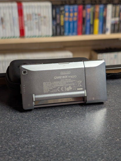 Nintendo Gameboy Micro - Silver - Good Condition