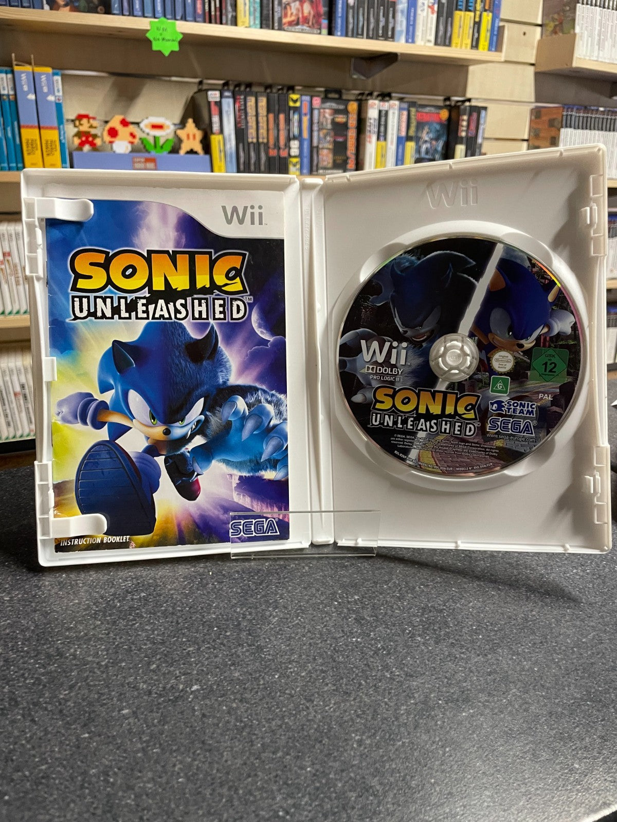 Sonic Unleashed - Nintendo Wii  - Boxed with Manual