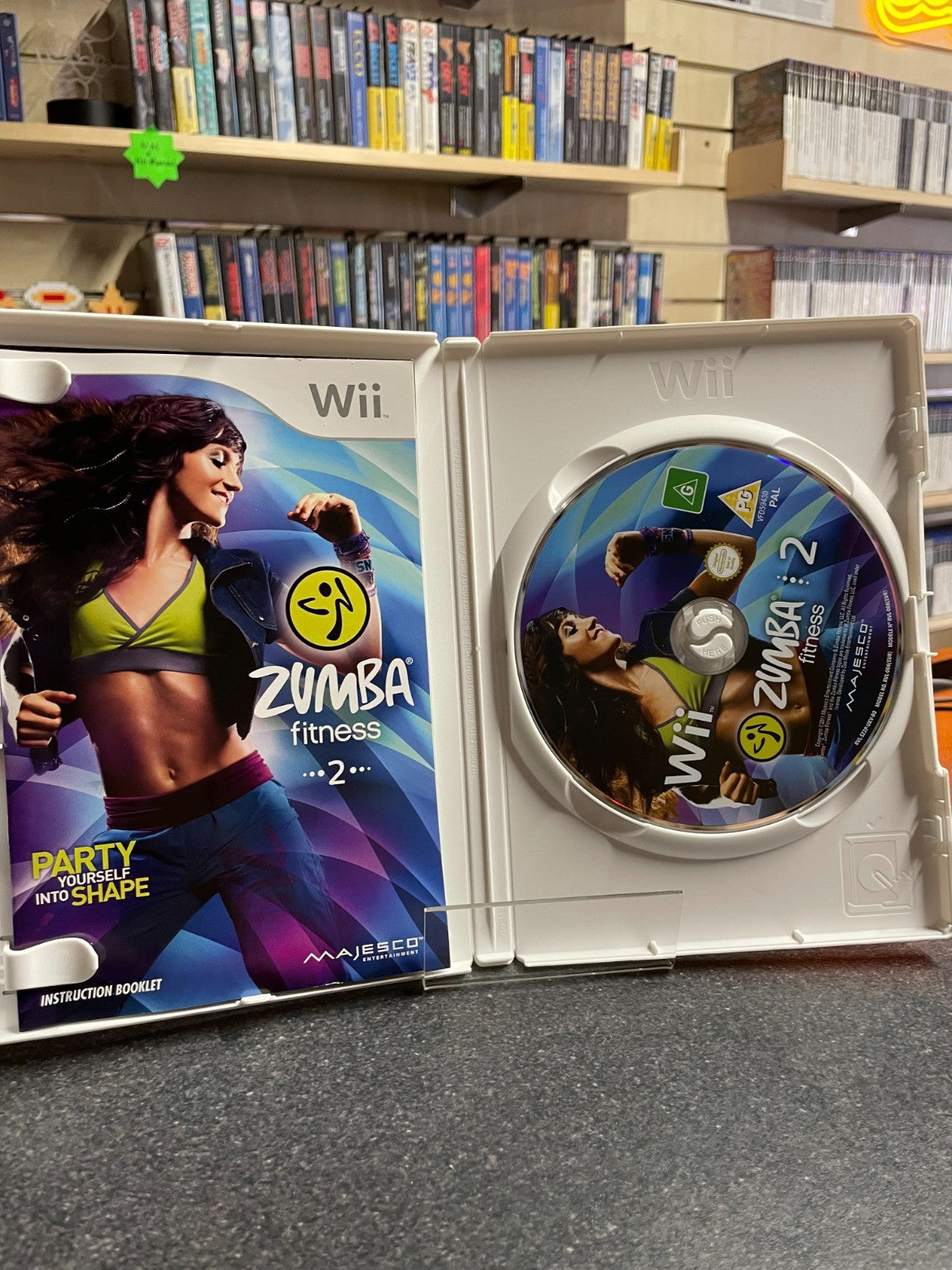 Zumba Fitness 2 - Nintendo Wii  - Boxed with Manual