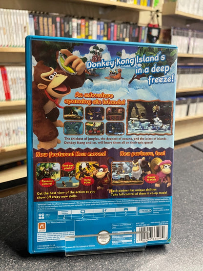 Donkey Kong Country Tropical Freeze  - Nintendo Wii.U - Boxed no Manual