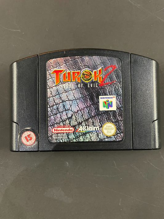 Turok 2 Seeds of Evil - Nintendo 64- N64 - Cart Only