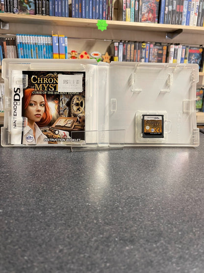 Chronicles of Mystery Curse of the Ancient Temple - Nintendo Ds - With Manual