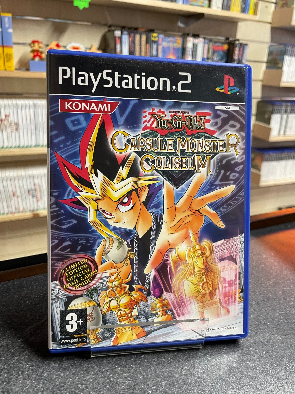 Yu-Gi-Oh! Capsule Monster Collseum - Sony Playstation 2 PS2 - Boxed w/Manual