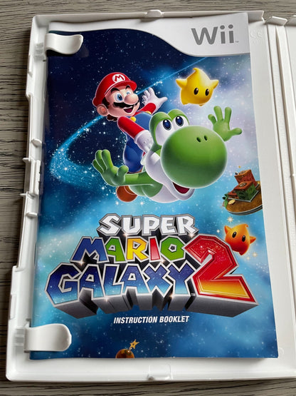 Super Mario Galaxy 2 - Nintendo Wii - Complete with Manual