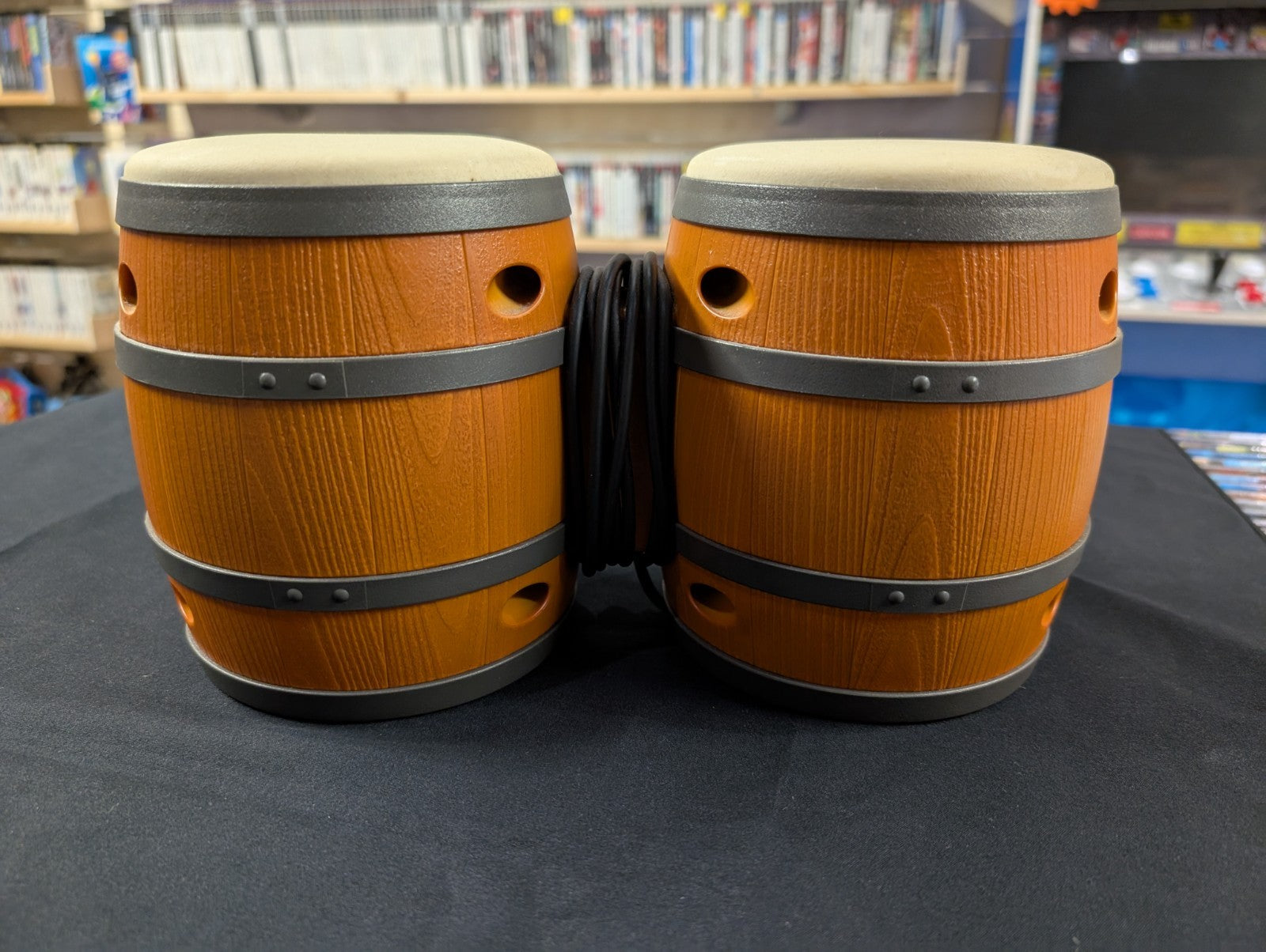 Donkey Konga Bongos & Game - Nintendo Gamecube - Tested