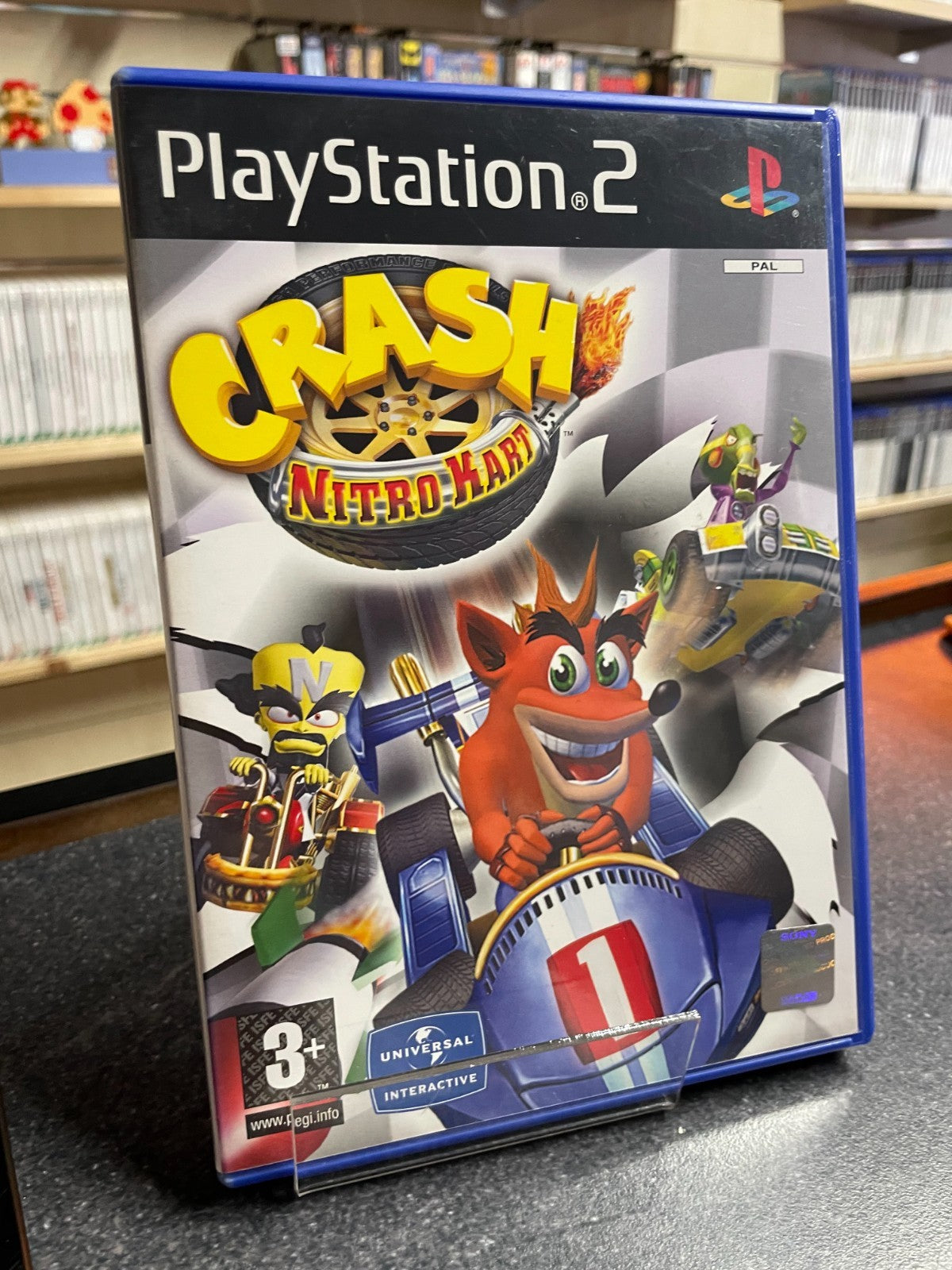 Crash Nitro-Kart - Sony Playstation 2 PS2 - Boxed w/Manual