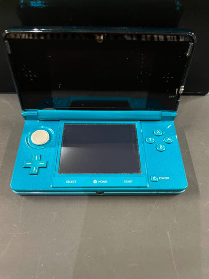 Aqua Nintendo 3DS - Nintendo 3DS- Complete in Box VGC