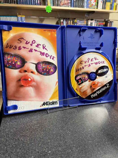Super Bust-a-move - Sony - Playstation 2 PS2 - Complete with Manual