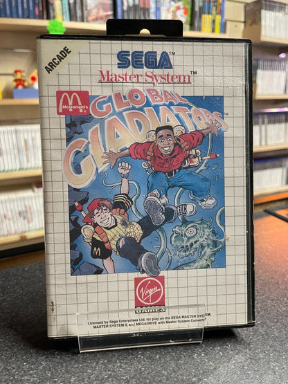 McDonalds Global Gladiators - Sega Master System - Boxed with Manual
