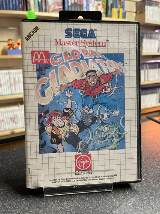 McDonalds Global Gladiators - Sega Master System - Boxed with Manual