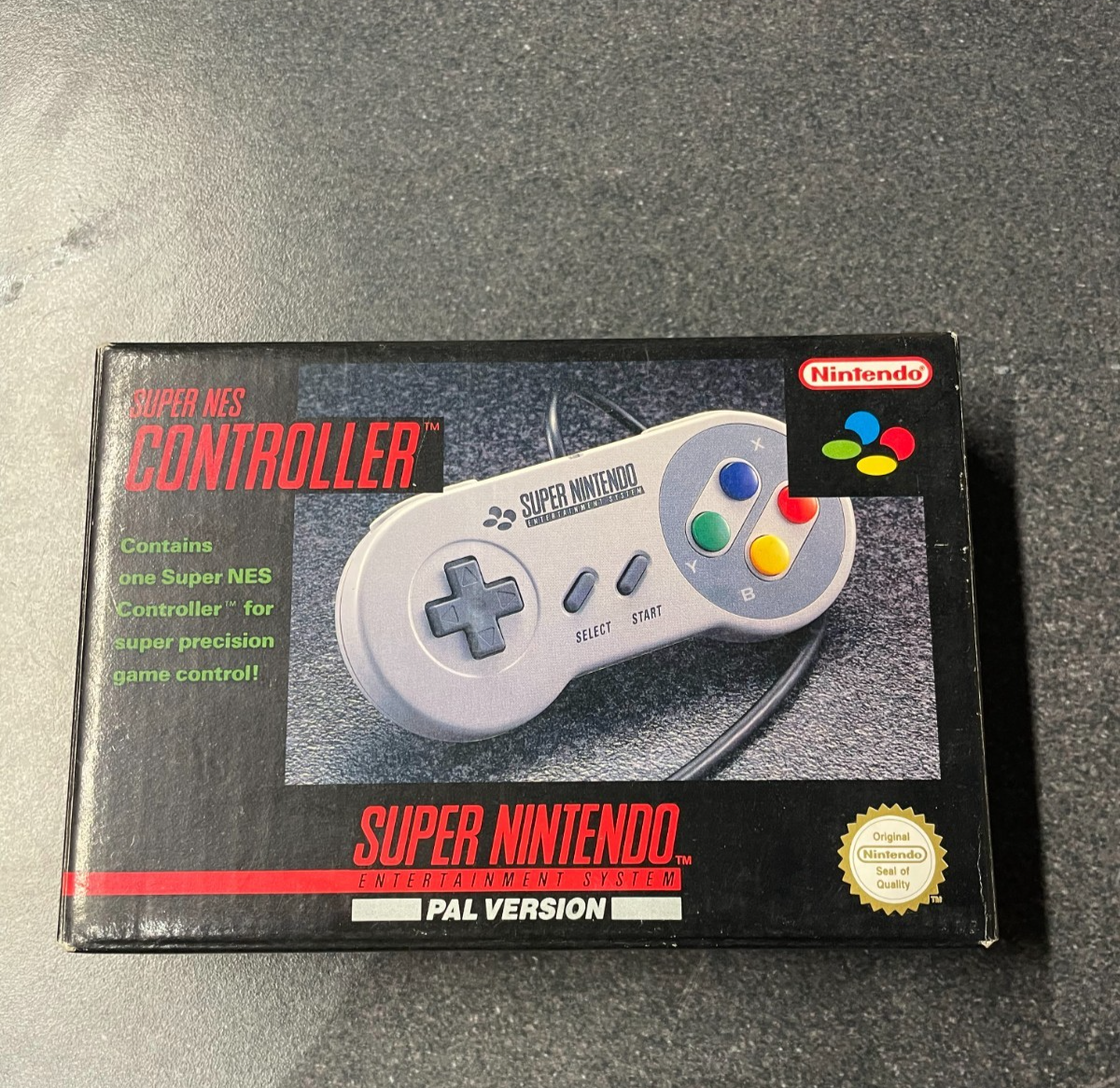 Super Nes Controller - Nintendo SNES - Boxed with Manuals VGC