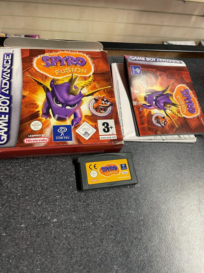 Spyro Fusion - GameBoy Advance - Boxed with Manual