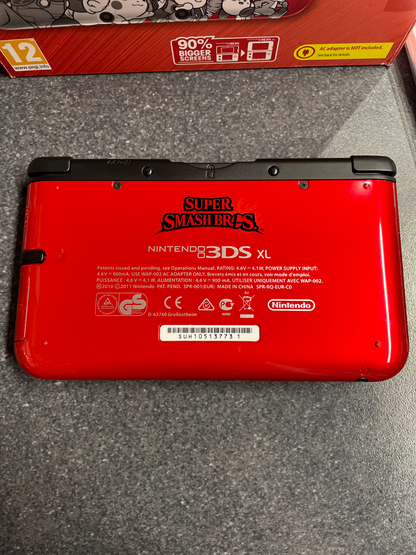 Nintendo 3DS XL - Super Smash Bros Edition - Boxed & Complete - MINT