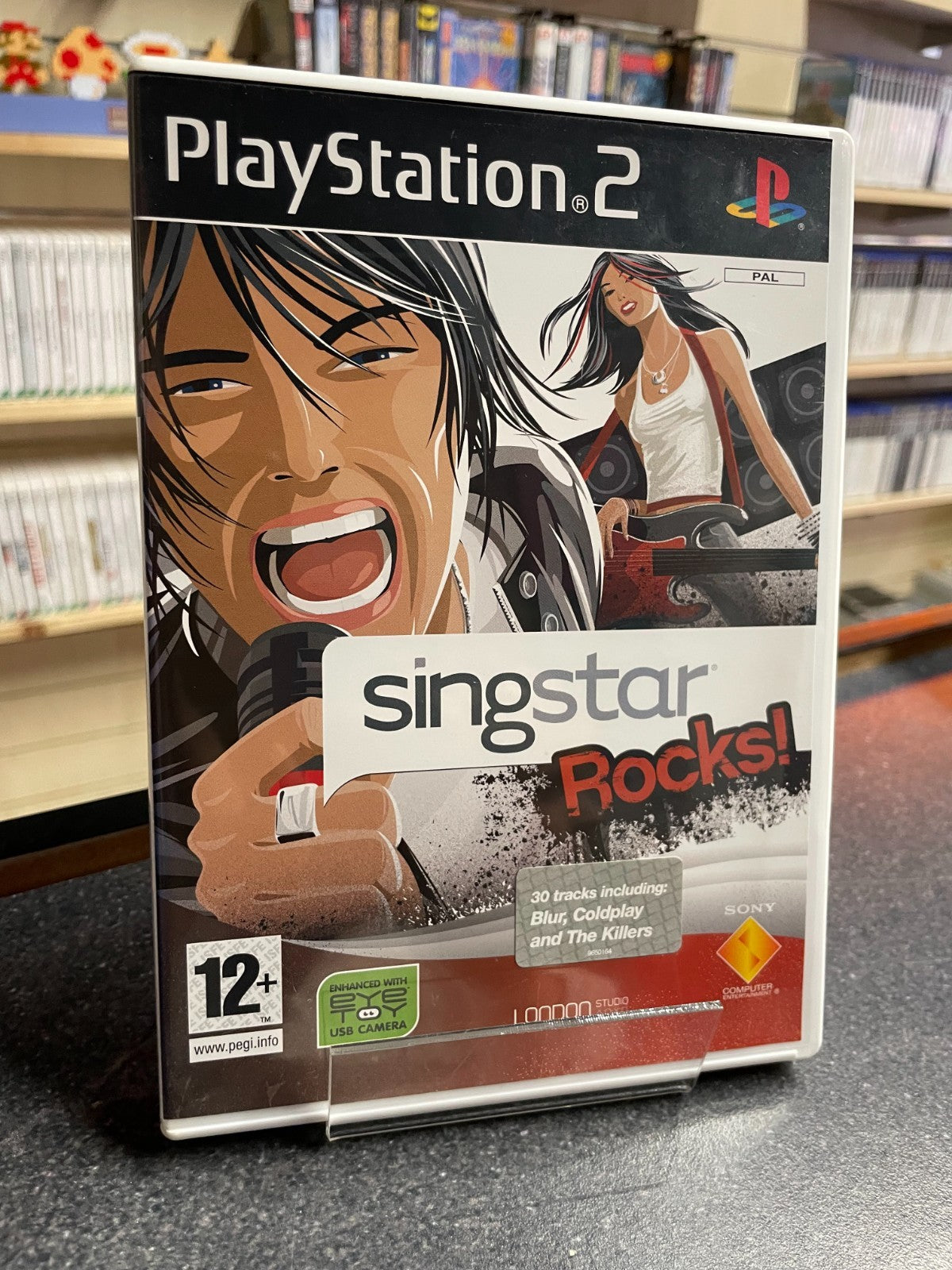 SingStar Rocks! - Sony Playstation 2 PS2 - Boxed w/Manual