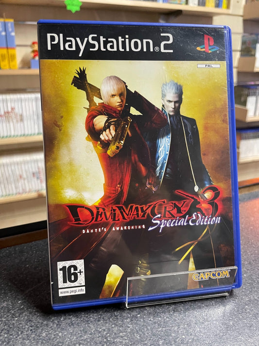 Devil May Cry 3: Dante's Awakening - Sony Playstation 2 PS2 - Boxed w/Manual