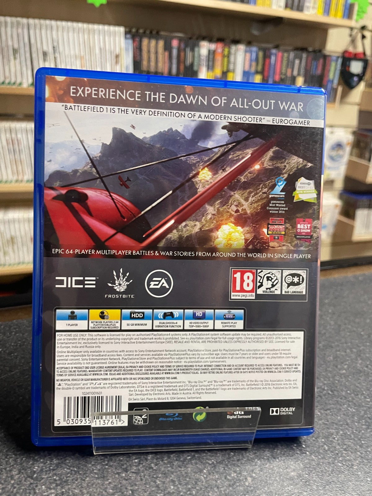 Battlefield 1 - Playstation 4 - PS4 - Boxed