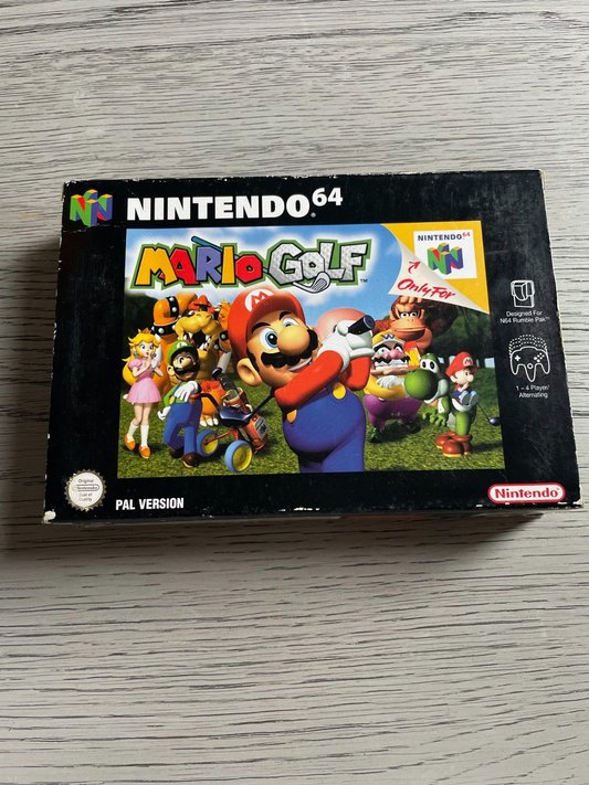 Mario Golf - Nintendo 64 N64 - Boxed & Complete