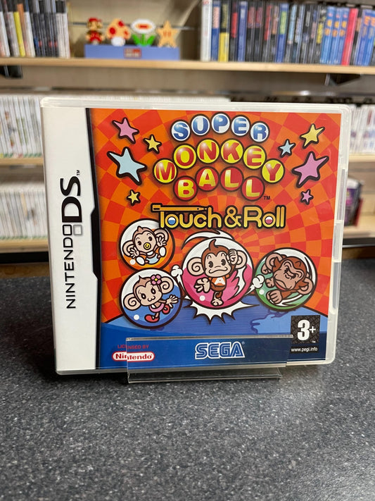 Super Monkey Ball: Touch & Roll - Nintendo Ds - Boxed with Manual