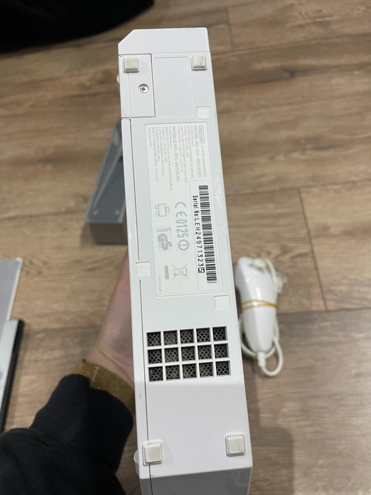 Nintendo Wii Console - Complete with Cables & Controllers Manuals - Unboxed