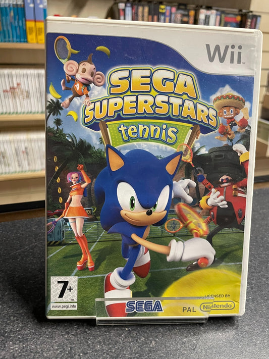 SEGA Superstars Tennis - Nintendo Wii  - Boxed with Manual