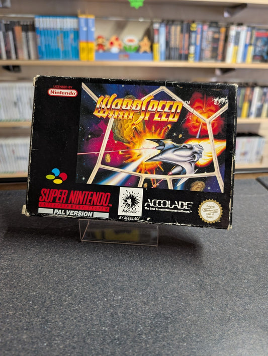Warpspeed - Nintendo SNES - Boxed Complete