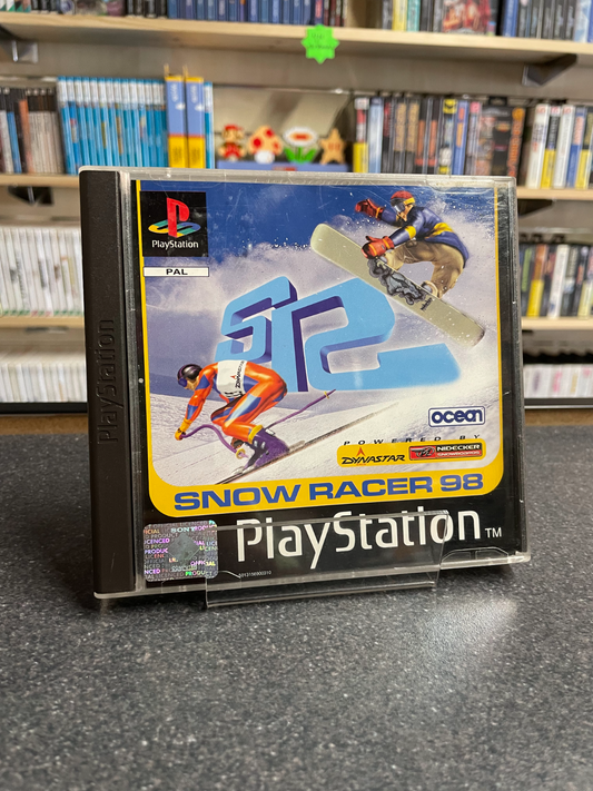 Snow Racer 98 - Sony Play station 1 PS1 - Complete with Manual